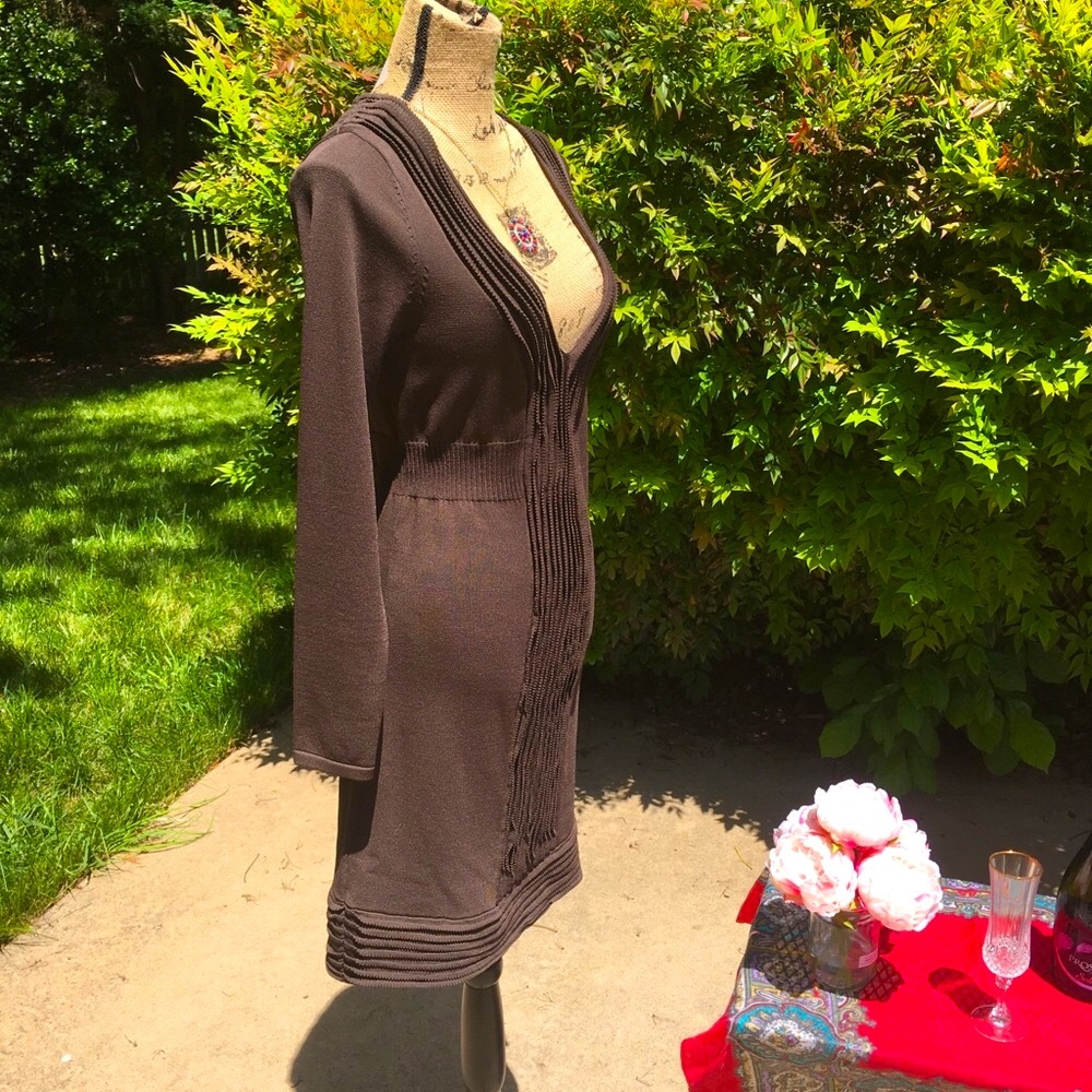NWT deep v neck dress